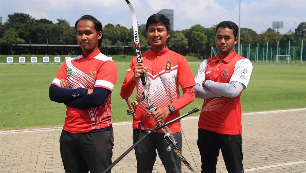Tim panahan Indonesia.