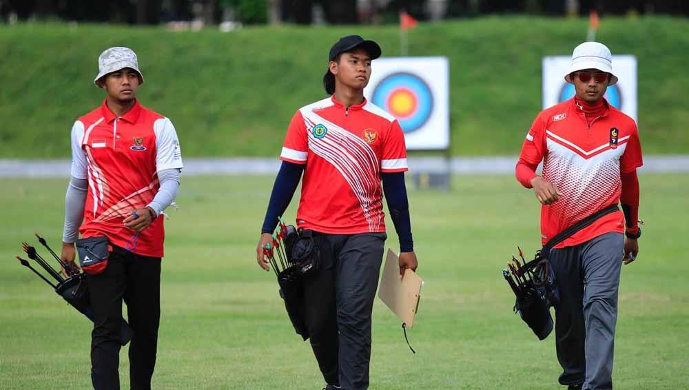 Tim panahan Indonesia.