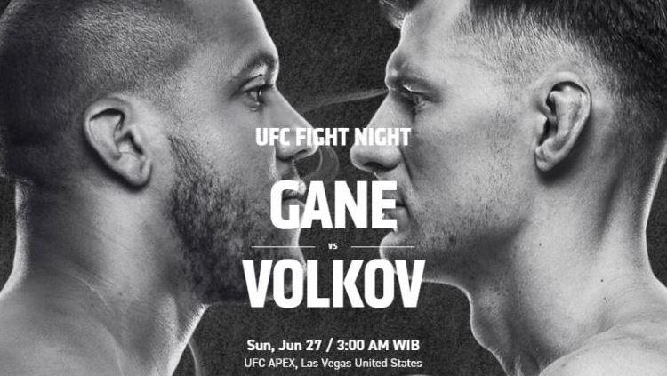 Berikut jadwal dan daftar petarung yang akan berduel di ajang UFC Vegas 30, yakni kartu utama antara Ciryl Gane vs Alexander Volkov pada akhir pekan ini
