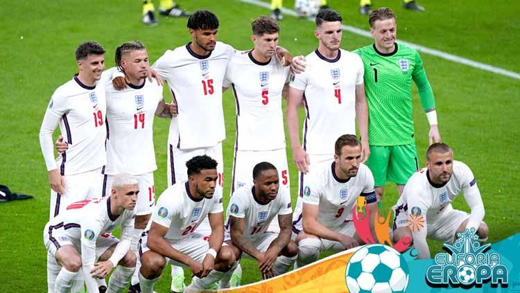 Skuat Timnas Inggris.