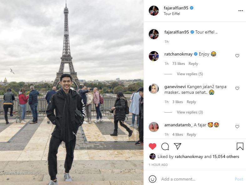 Fajar Alfian-Ratchanok Intanon Copyright: Instagram