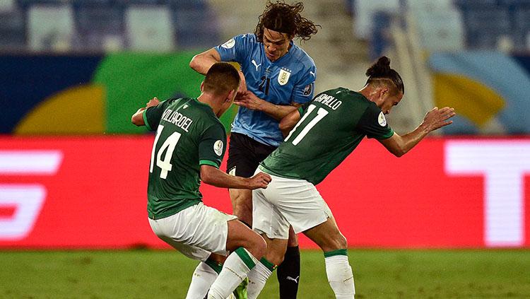 Bolivia vs Uruguay. di Copa America 2021.