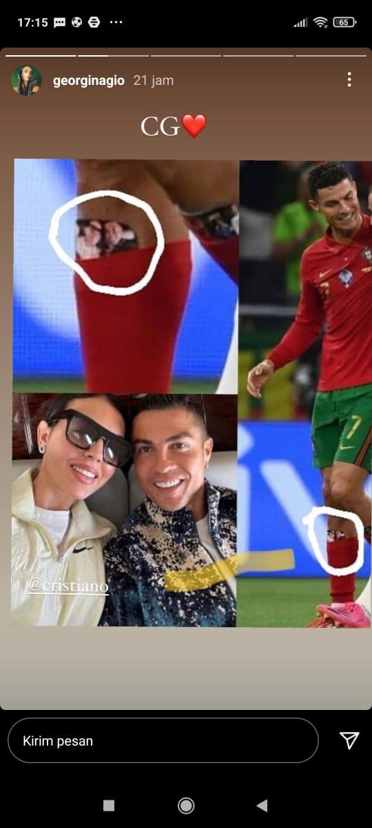 Georgina Rodriguez Bongkar Jimat yang Dipakai Cristiano Ronaldo Copyright: instagram.com/georginagio