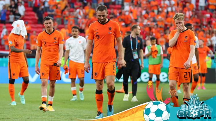 Euro 2020: Pemain Belanda Tertunduk Lesu Copyright: Alex Livesey - UEFA/UEFA via Getty Images