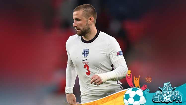 Luke Shaw, pemain Timnas Inggris.
