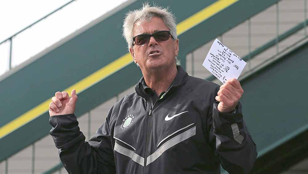 Harry Marra ya Pelatih tim atletik Indonesia jelang Olimpiade Tokyo.