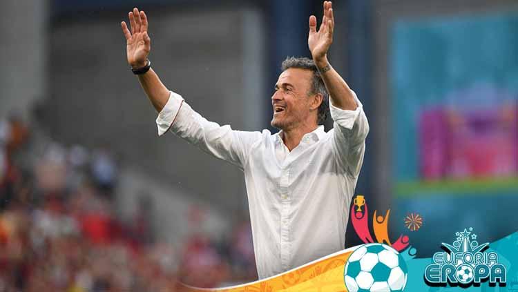 Pelatih Timnas Spanyol, Luis Enrique.