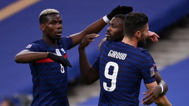 Paul Pogba di Timnas Prancis Euro 2020