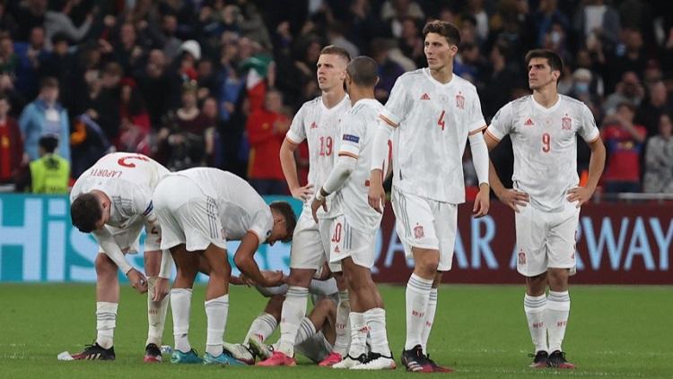 Spanyol dikalahkan Italia lewat adu penalti di semifinal Euro 2020 Copyright: Twitter @SeFutbol