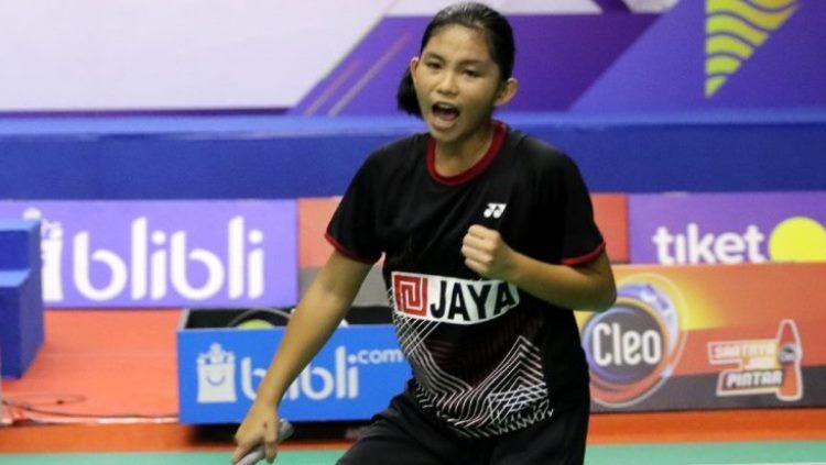 Atlet bulutangkis Indonesia, Tasya Farahnailah. - INDOSPORT