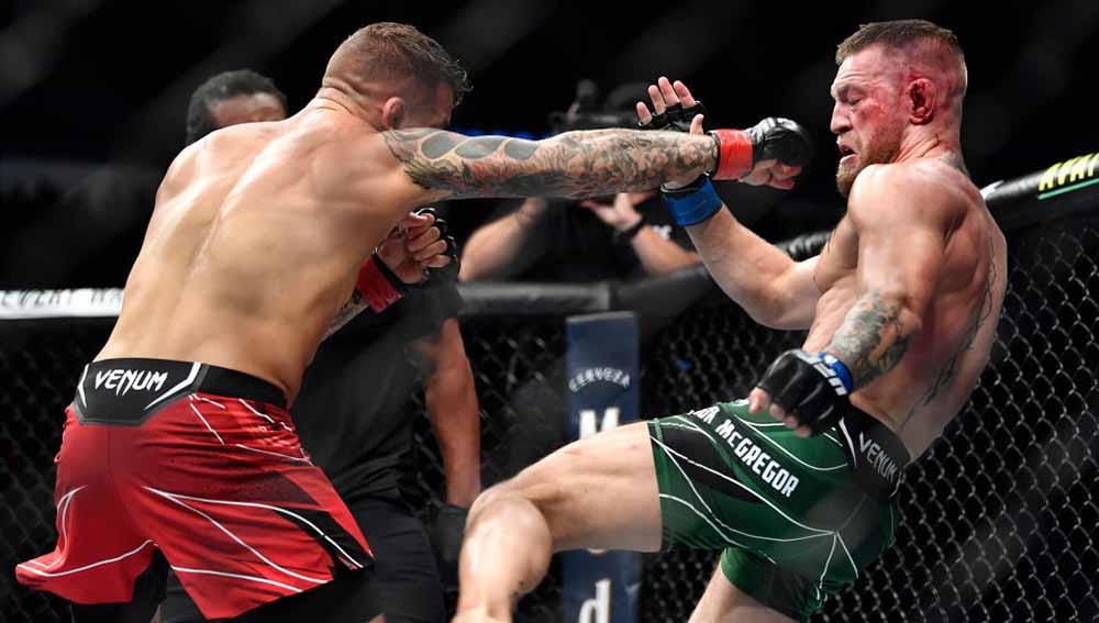 Jorge Masvidal memberanika diri melempar tantangan pada  veteran UFC berjuluk The Notoriuos, Conor McGregor, pada Senin (30/05/22) yang lalu. - INDOSPORT