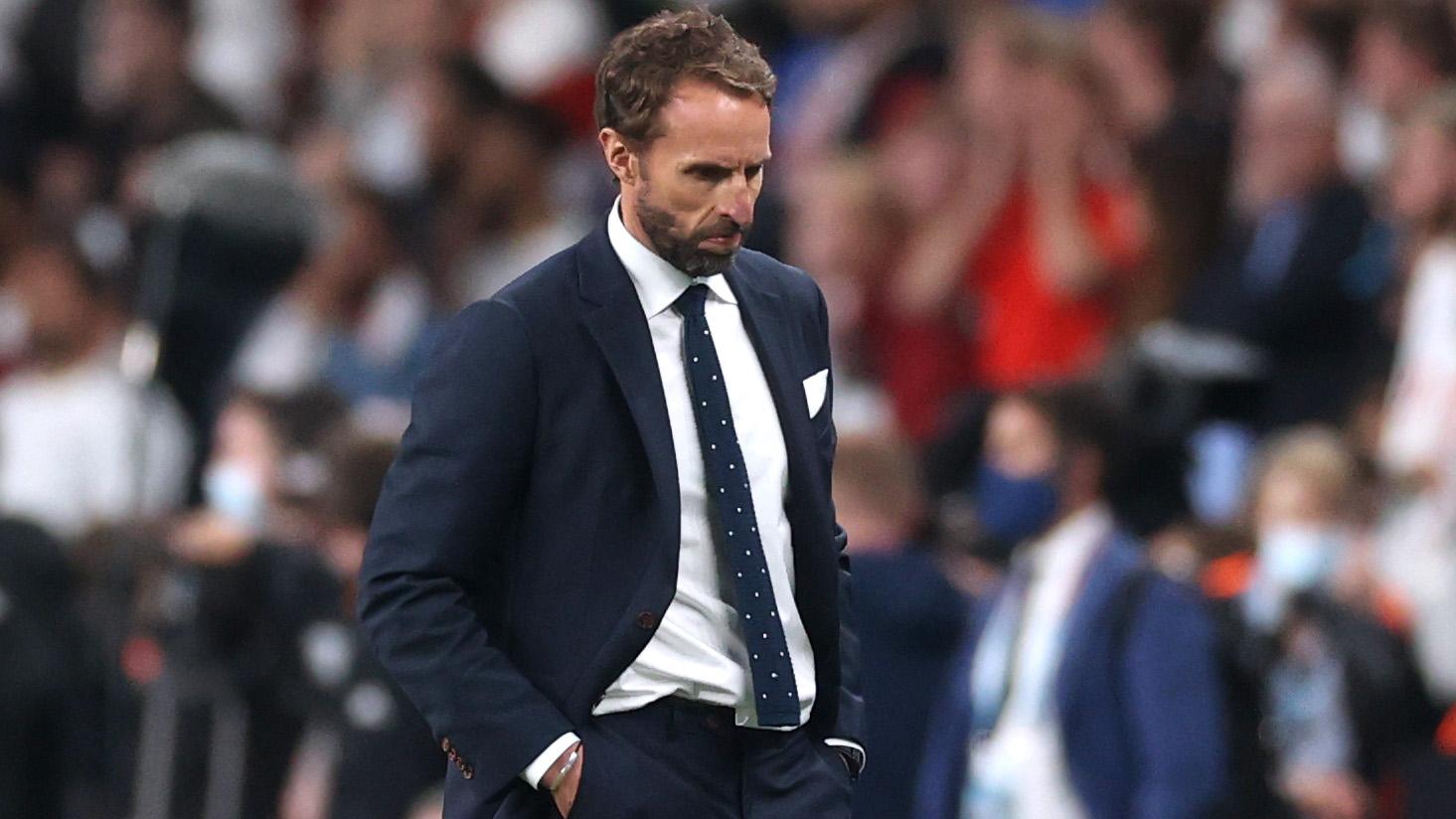 Gareth Southgate, pelatih Timnas Inggris.