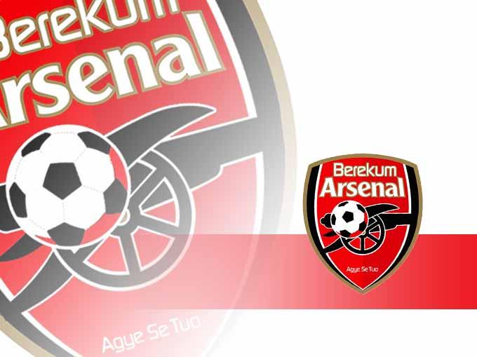 Logo Berekum Arsenal. Copyright: Grafis:Yanto/Soicaumienbac.cc