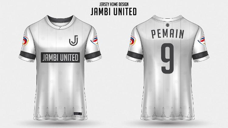 Jersey Jambi United di Liga 3 2019 Copyright: instagram.com/jambi_united