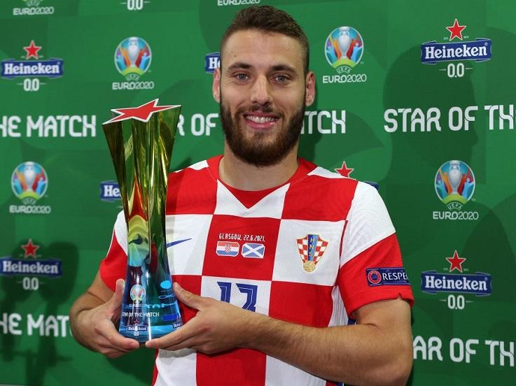 AC Milan dikabarkan tertarik dengan mantan pemain terbaik Liga Rusia, Nikola Vlasic. Copyright: Steve Bardens - UEFA/UEFA via Getty Images