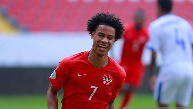 Tajon Buchanan, pemain Timnas Kanada di CONCACAF Gold Cup 2021.
