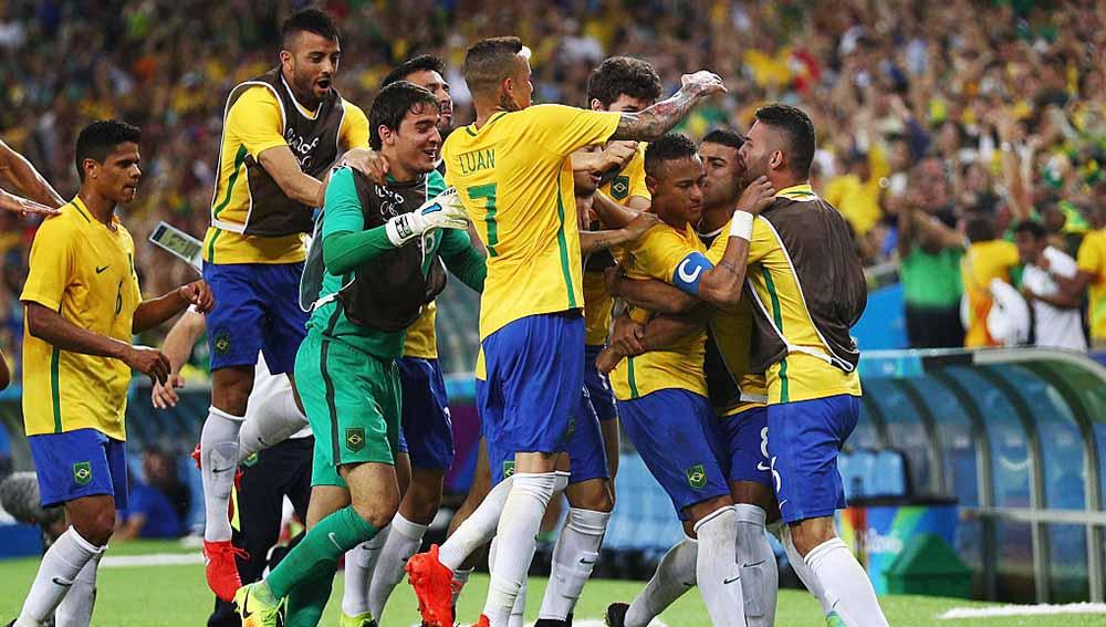 Diperkuat bintang seperti Neymar dan Gabriel Jesus, Brasil sukses jadi juara Olimpiade 2016. Di mana skuat penuh bintang yang meraih medali emas itu sekarang? - INDOSPORT