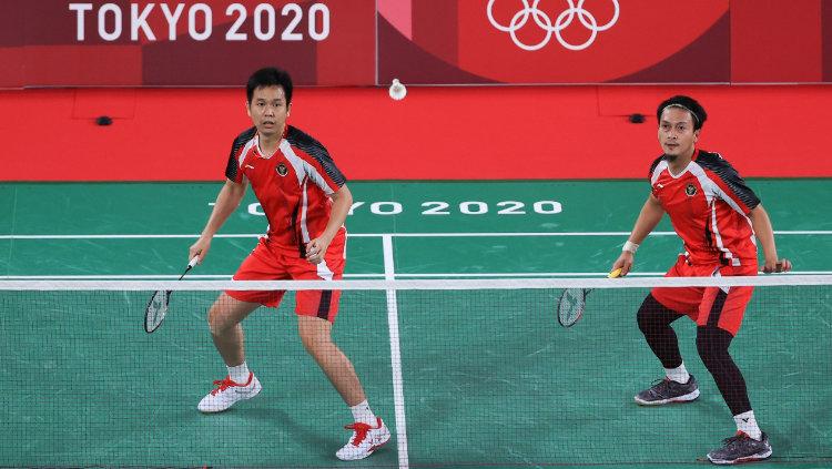 Hendra/Ahsan mengakui pasangan Malaysia Aaron Chia/Wooi Yik Soh cukup merepotkan dalam laga sore tadi.