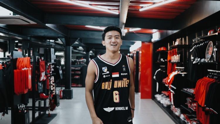 Pemain baru Bali United Basketball Team, Abraham Wenas.