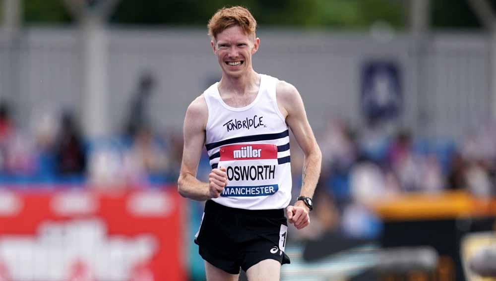 Atlet lari asal Inggris, Tom Bosworth.