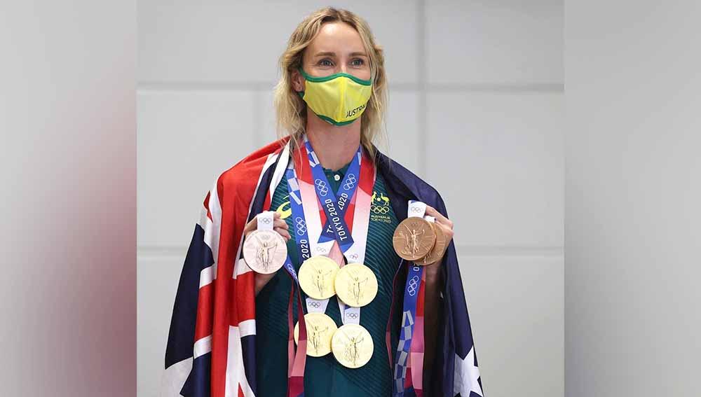 Emma McKeon, perenang asal Australia. - INDOSPORT