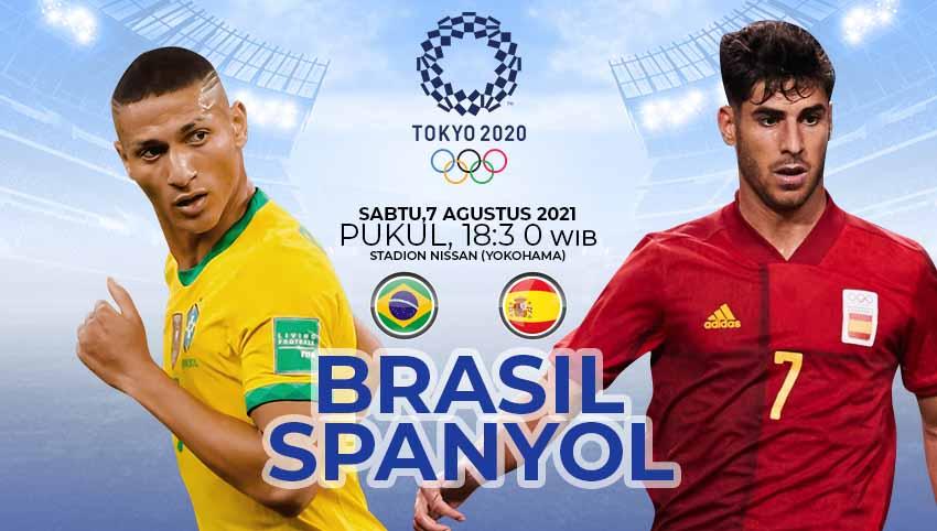Brasil vs Spanyol. - INDOSPORT