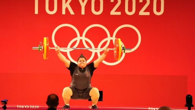 Nurul Akmal kala bertanding di Olimpiade Tokyo 2020. - INDOSPORT