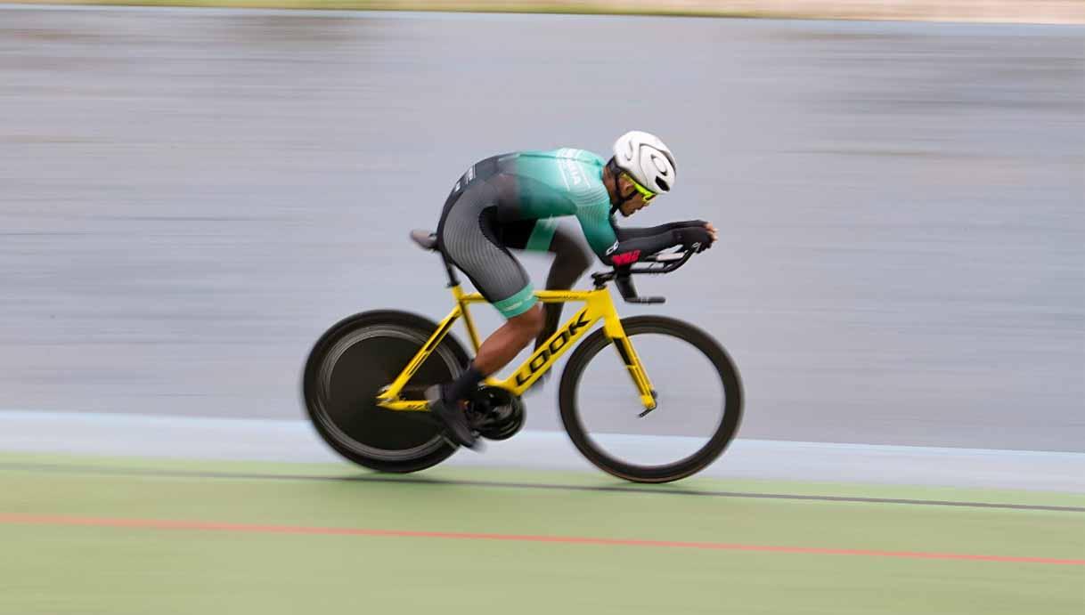 Muhammad Fadli Imammuddin, wakil Indonesia yang akan bersaing di lintasan para balap sepeda Paralimpiade Tokyo 2020.