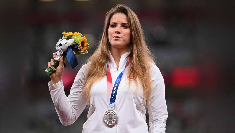 Maria Andrejczyk, atlet lempar lembing asal Polandia. - INDOSPORT