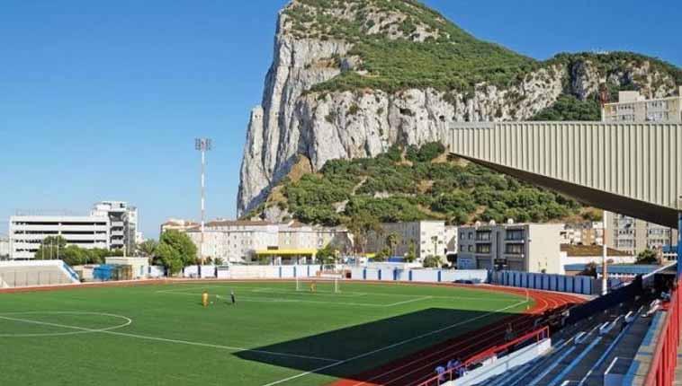 Stadion Victoria Gibraltar.