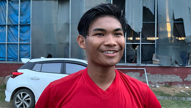 Pemain jebolan Garud Select, Edgard Amping.