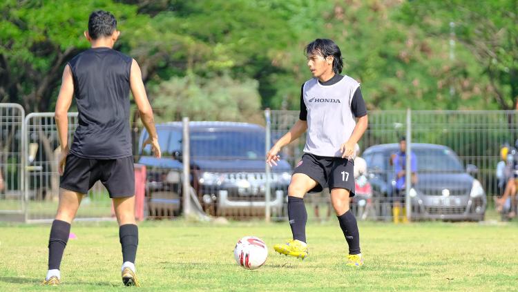 Gelandang PSM Makassar, Rasyid Bakri (Adriyan Adirizky/INDOSPORT)