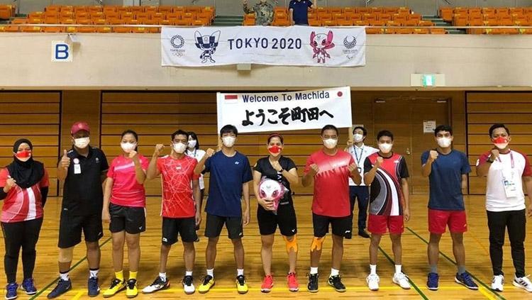 Atlet Bulutangkis Paralimpiade Indonesia.