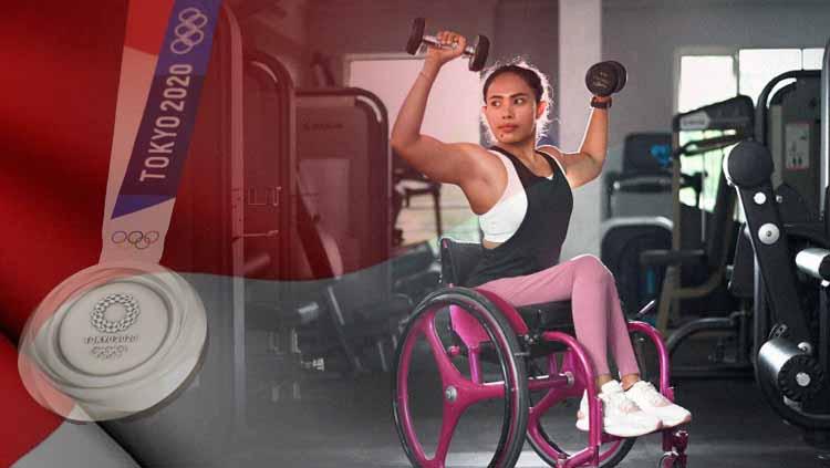 Ni Nengah Widiasih atlet powerlifting sumbang medali perak pertama untuk Indonesia di Paralimpiade Tokyo 2020 - INDOSPORT