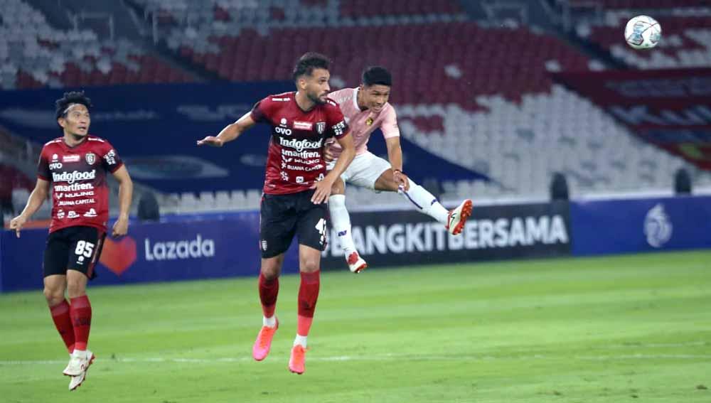 Willian Pachecho saat Laga Bali United vs Persik Kediri di pembukaan BRI Liga 1 2021-2022 di stadion GBK. - INDOSPORT