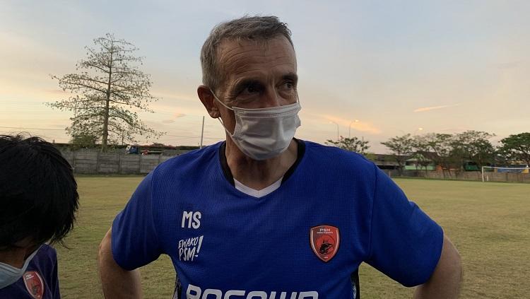 Pelatih PSM Makassar, Milomir Seslija. - INDOSPORT
