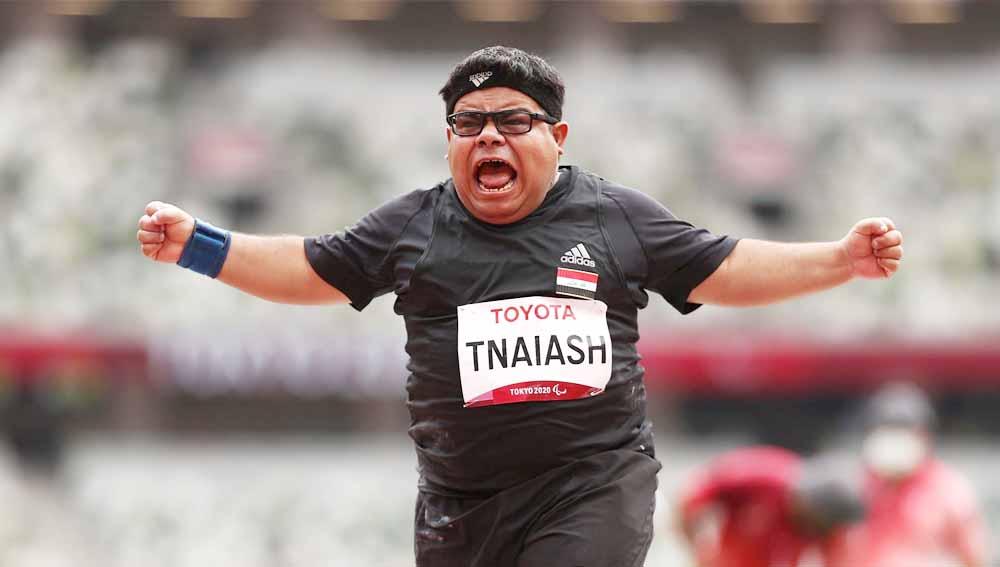 Garrah Tnaiash, atlet asal Irak di Paralimpiade Tokyo 2020.