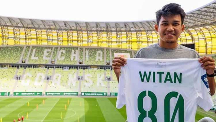 Witan Sulaeman resmi berpisah dengan Lechia Gdansk.