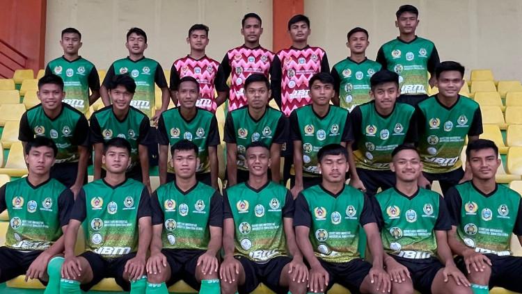 Tim sepak bola Sumut untuk PON Papua 2021. - INDOSPORT