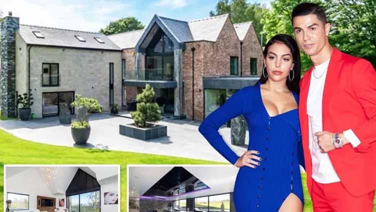 Penampakan Rumah Cristiano Ronaldo di kota Manchester