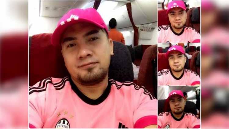 Saipul Jamil saat mengenakan jersey Juventus Copyright: saipuljamil