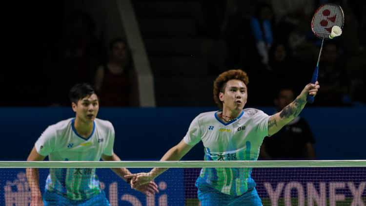 Ganda putra Chinese Taipei, Lu Ching Yao/Yang Po Han terpaksa mengumumkan bahwa mereka resmi mundur dari ajang Kejuaraan Dunia karena mengalami cedera. - INDOSPORT