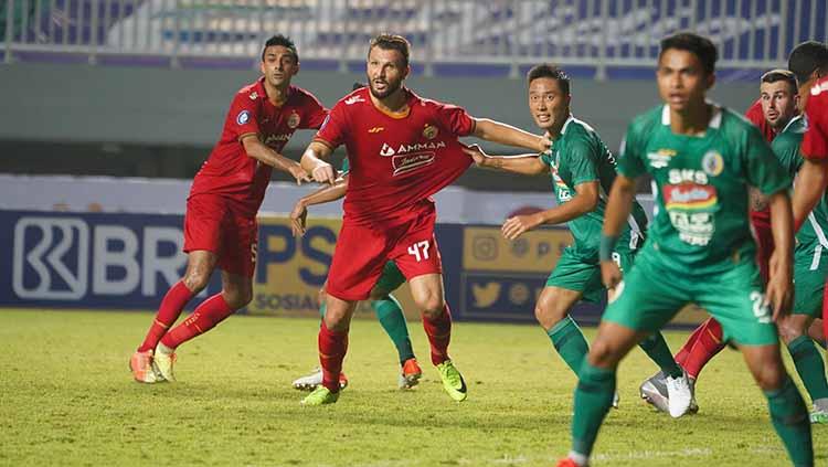 Persija saat menghadapi PSS Sleman di pekan awal Liga 1.