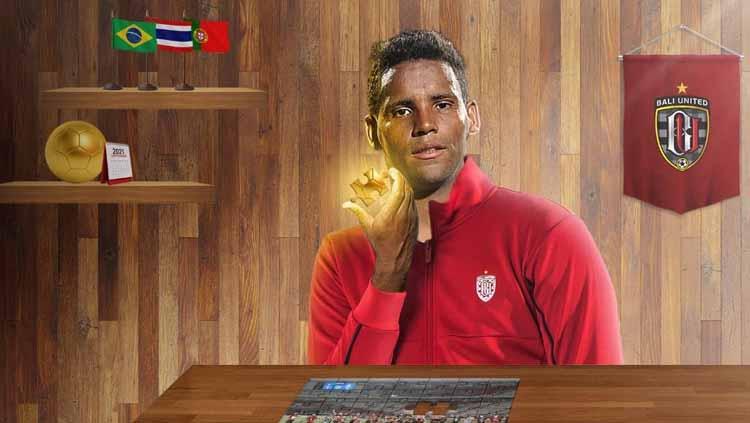 Pemain asing anyar Bali United untuk Liga 1 2021, Eber Bessa.