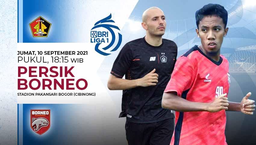 Pertandingan antara Persik Kediri vs Borneo FC (Liga 1 BRI). - INDOSPORT