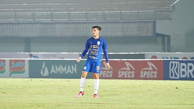 Kemenangan PSIS Semarang atas Barito Putera pada lanjutan pekan ketiga Liga 1 nampaknya menjadi momen paling mengharukan bagi sosok Alfreandra Dewangga. - INDOSPORT