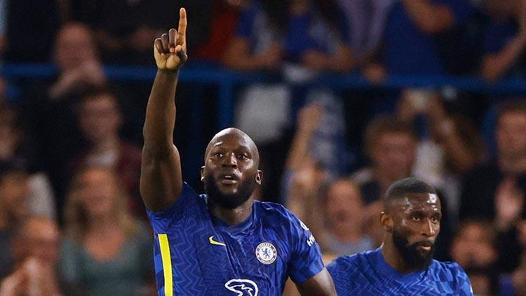 Romelu Lukaku santer disebut bakal kembali ke Inter Milan musim depan. Kedatangannya ke Giusseppe Meazza itu bisa diikuti oleh 3 rekannya di Chelsea. (Foto: Reuters)