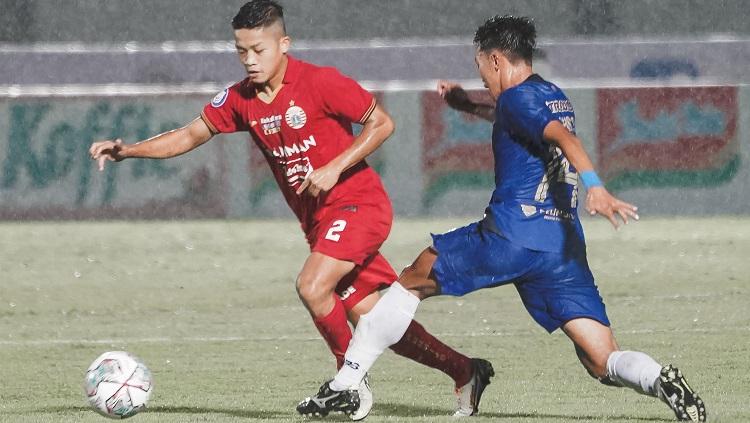 Pemain muda Persija Jakarta, Ilham Rio Fahmi.