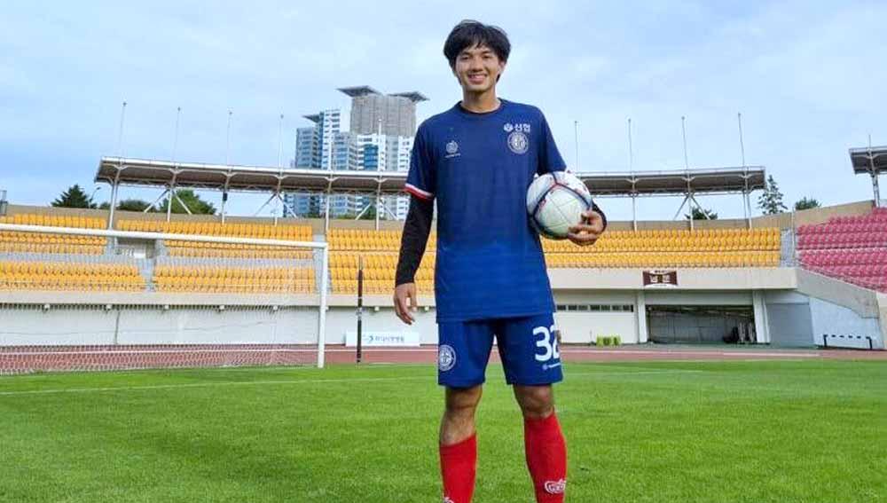 Muhammad Iqbal jalani debut di klub Liga 3 Korea, Cheongju FC. - INDOSPORT