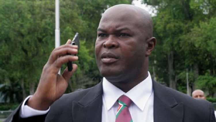 Wakil presiden Suriname jadi pemain tertua di ajang CONCACAF, Ronnie Brunswijk